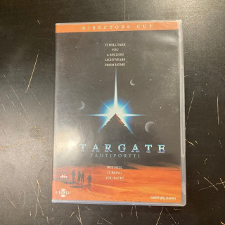 Stargate - tähtiportti (director's cut) DVD (VG+/VG+) -seikkailu/sci-fi-