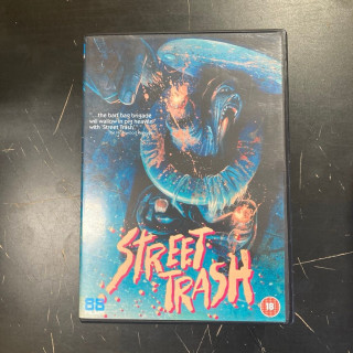 Street Trash DVD (M-/M-) -kauhu/komedia- (ei suomenkielistä tekstitystä)