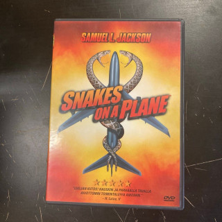 Snakes On A Plane DVD (VG/M-) -toiminta-