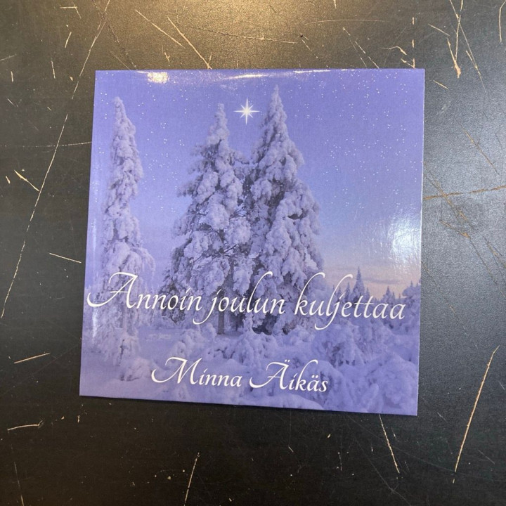 Minna Äikäs - Annoin joulun kuljettaa CDS (VG+/M-) -joululevy-