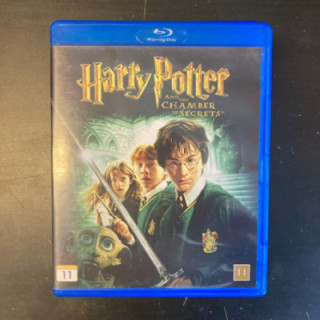 Harry Potter ja salaisuuksien kammio Blu-ray (M-/M-) -seikkailu-