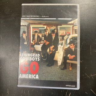 Leningrad Cowboys Go America DVD (VG/VG+) -komedia-