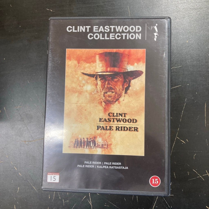 Kalpea ratsastaja DVD (VG+/M-) -western-