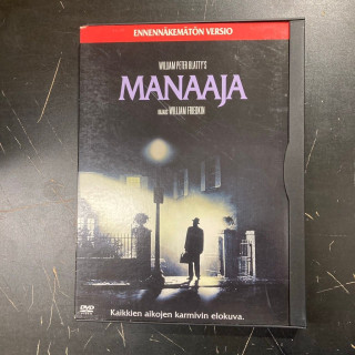 Manaaja (ennennäkemätön versio) DVD (VG/VG+) -kauhu-