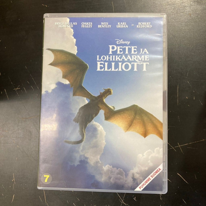 Pete ja lohikäärme Elliott DVD (VG+/M-) -seikkailu-