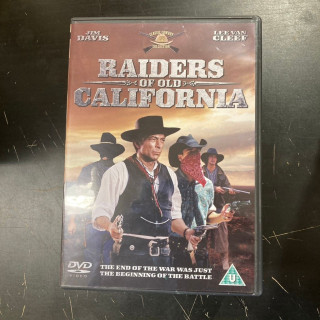 Raiders Of Old California DVD (VG+/M-) -western- (ei suomenkielistä tekstitystä)