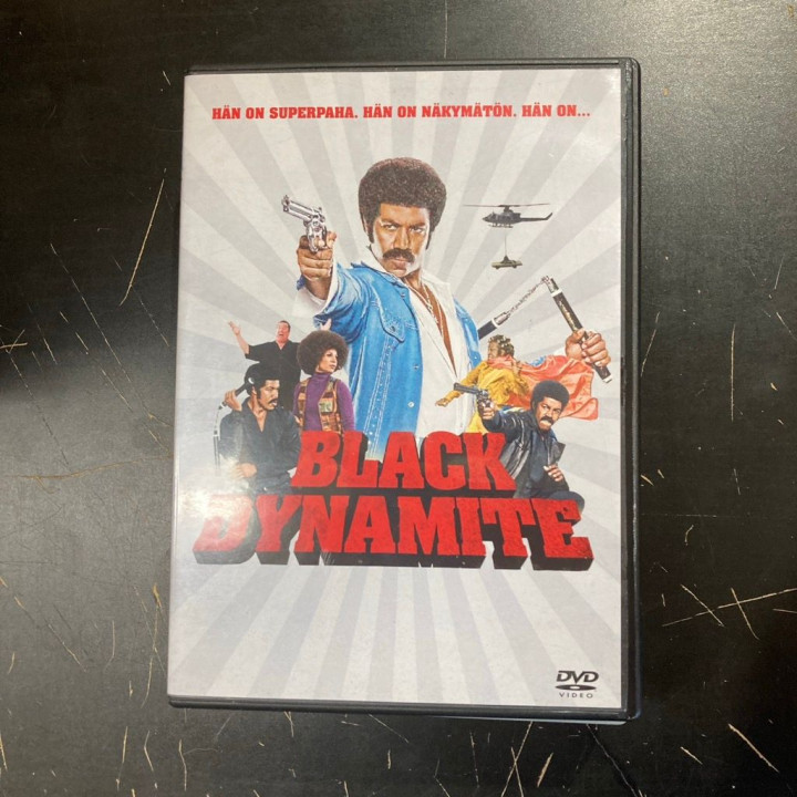 Black Dynamite DVD (M-/M-) -toiminta/komedia-