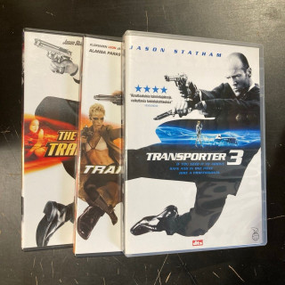 Transporter 1-3 DVD (VG/M-) -toiminta-