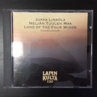 Jukka Linkola - Neljän tuulen maa CD (M-/VG+) -jazz-