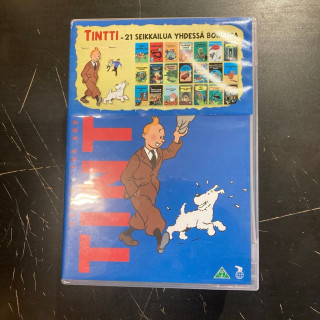 Tintin seikkailut - koko sarja 7DVD (M-/M-) -tv-sarja-