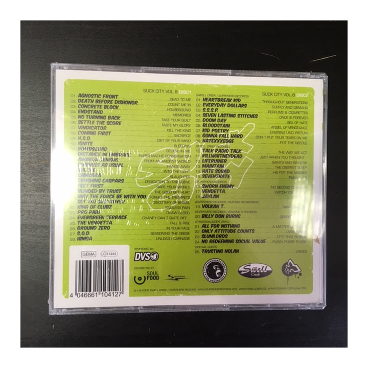 V/A - Suck City Vol.8 CD (avaamaton)