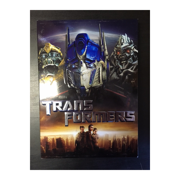 Transformers DVD (M-/VG+) -toiminta/sci-fi-