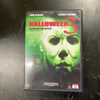 Halloween 3 - pahuuden yö DVD (M-/M-) -kauhu-