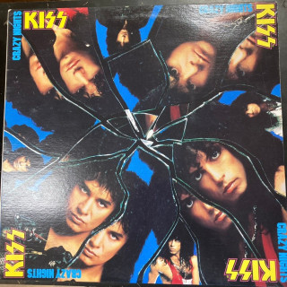 Kiss - Crazy Nights (CAN/1987) LP (M-/VG+) -hard rock-