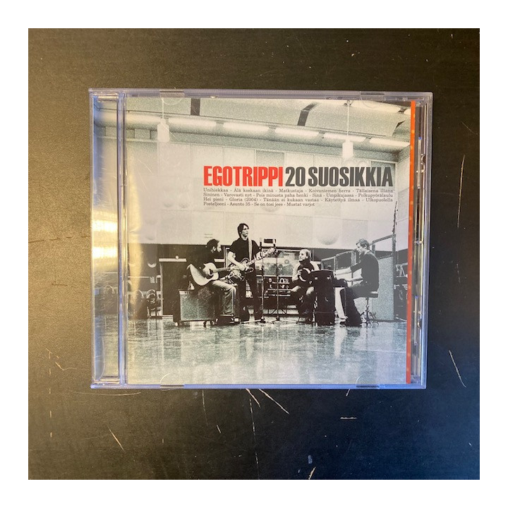 Egotrippi - 20 suosikkia CD (VG+/M-) -pop rock-