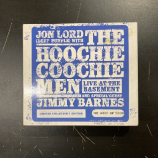 Jon Lord With The Hoochie Coochie Men - Live At The Basement (limited edition) 3CD (VG+/VG+) -blues rock-