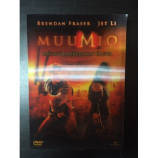 Muumio - Lohikäärmekeisarin hauta DVD (M-/VG+) -seikkailu-