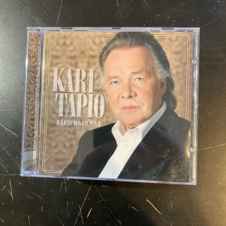 Kari Tapio - Kaksi maailmaa CD (VG+/M-) -iskelmä-