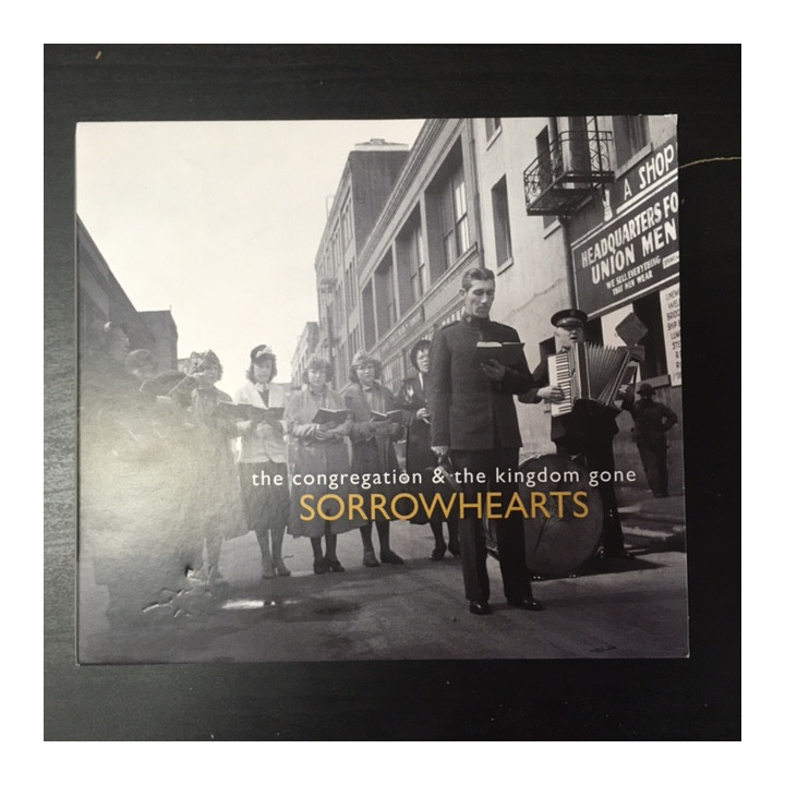 Sorrowhearts - The Congregation & The Kingdom Gone CD (M-/VG+) -folk rock-