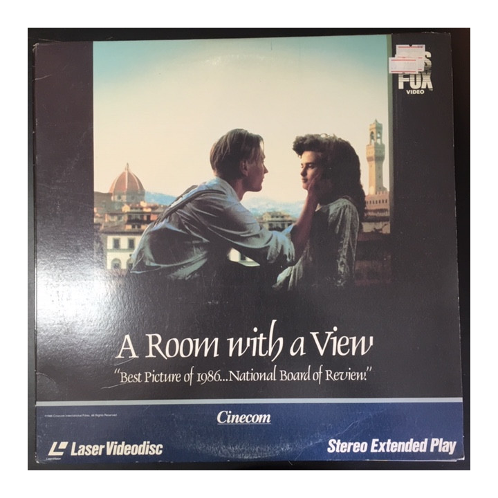 Room With A View LaserDisc (VG+/VG) -draama-