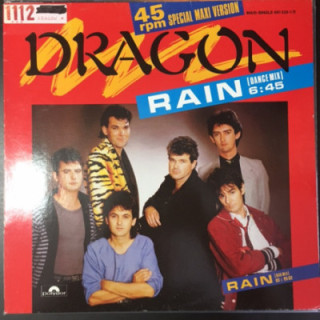 Dragon - Rain 12'' SINGLE (VG+-M-/VG+) -new wave-