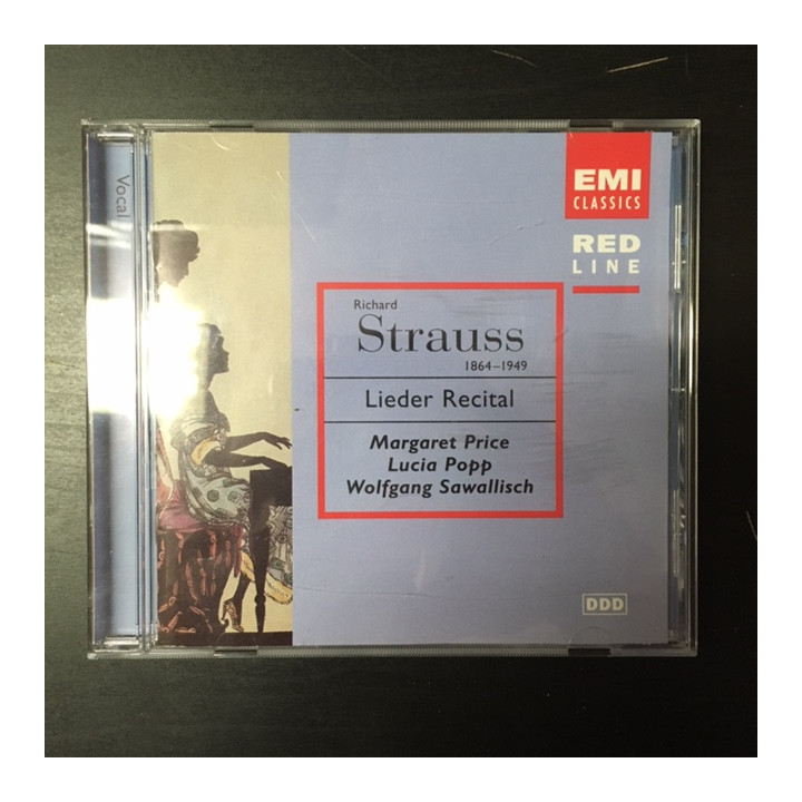 Margaret Price & Lucia Popp - Strauss: Lieder Recital CD (VG+/VG+) -klassinen-