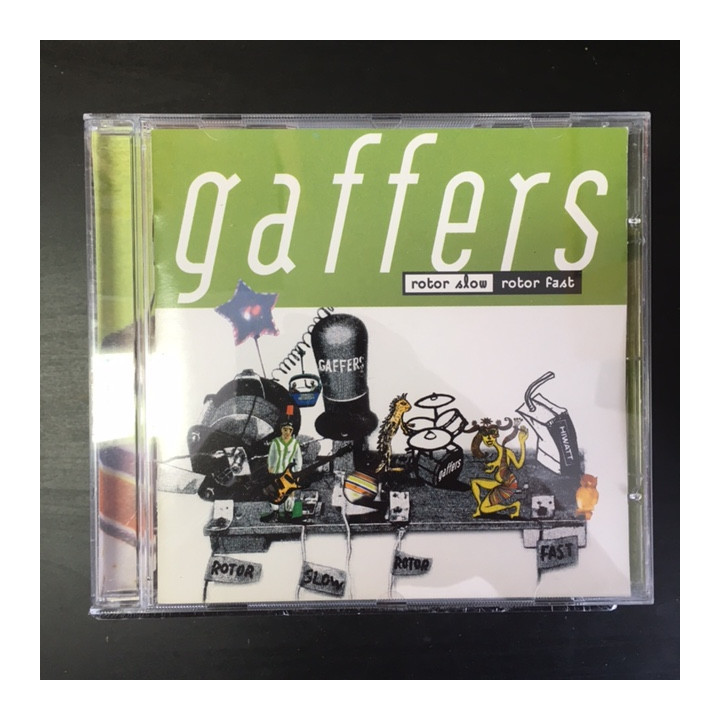 Gaffers - Rotor Slow Rotor Fast CD (M-/M-) -indie rock-