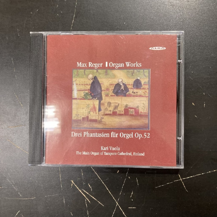 Kari Vuola - Reger: Drei Phantasien Für Orgel Op.52 CD (VG+/M-) -klassinen-