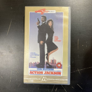 Action Jackson VHS (VG+/M-) -toiminta- (ei tekstitystä)