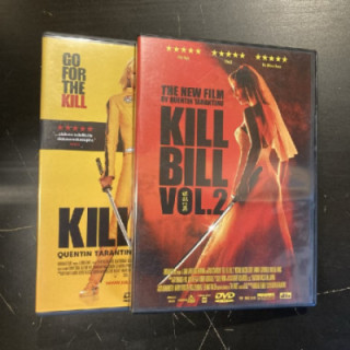 Kill Bill 1-2 2DVD (M-/M-) -toiminta-