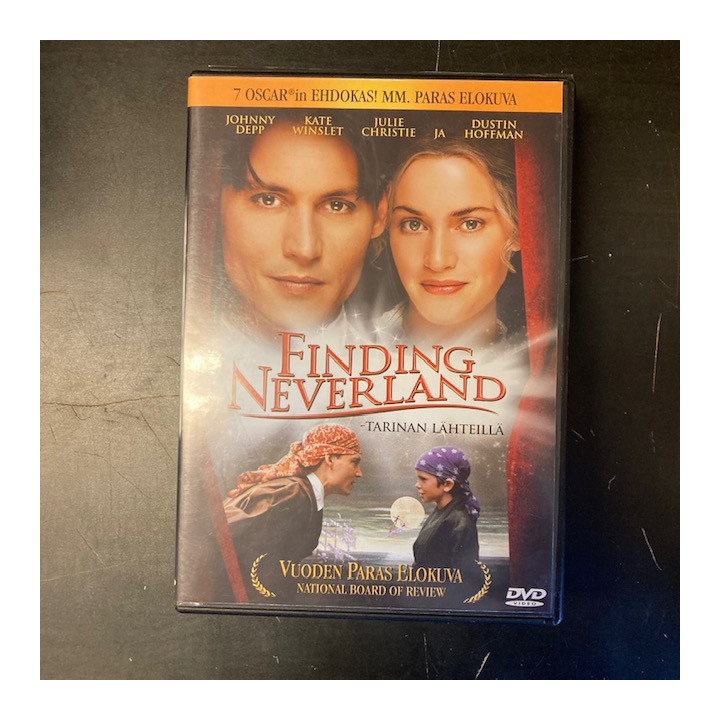Finding Neverland - tarinan lähteillä DVD (VG+/M-) -draama-