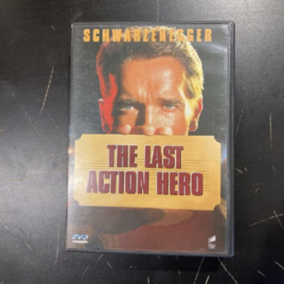 Last Action Hero DVD (VG+/M-) -toiminta/komedia-