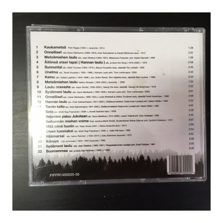 V/A - Kaukametsän lumo (Sata vuotta Aleksis Kiven runojen tulkintoja sanoin ja sävelin 1913-2014) CD (M-/M-)
