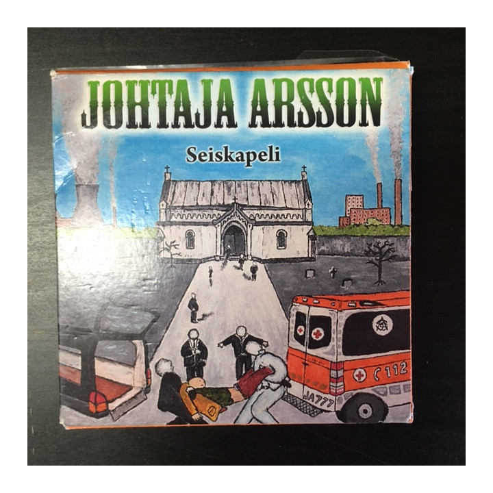 Johtaja Arsson - Seiskapeli CDEP (VG+/VG+) -pop rock-