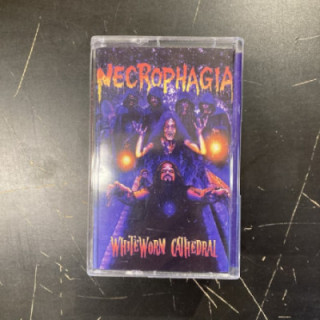 Necrophagia - Whiteworm Cathedral (limited purple edition) C-kasetti (VG+/M-) -death metal-