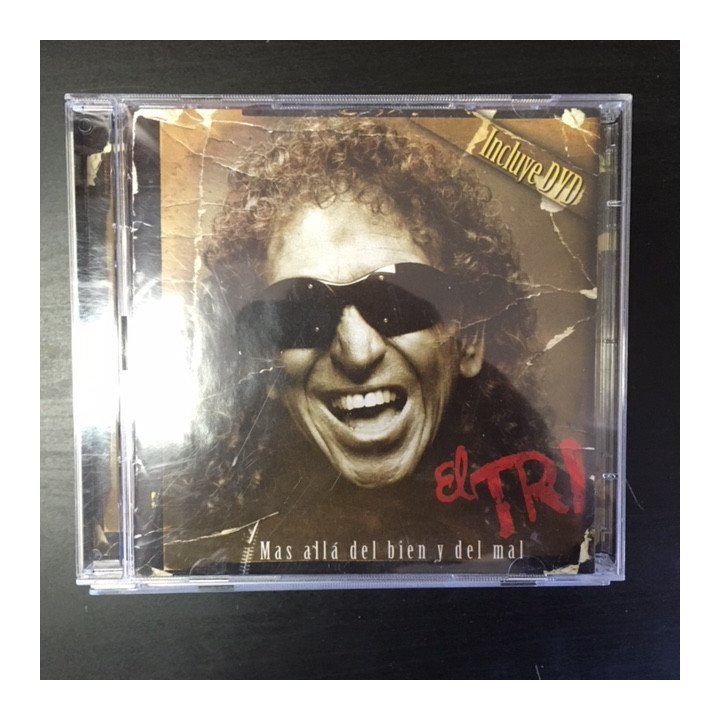 El Tri - Mas Alla Del Bien Y Del Mal CD+DVD (VG+/VG+) -hard rock-