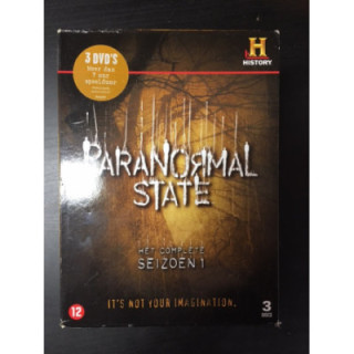 Paranormal State - Season 1 3DVD (VG+-M-/VG) -tv-sarja- (ei suomenkielistä tekstitystä)