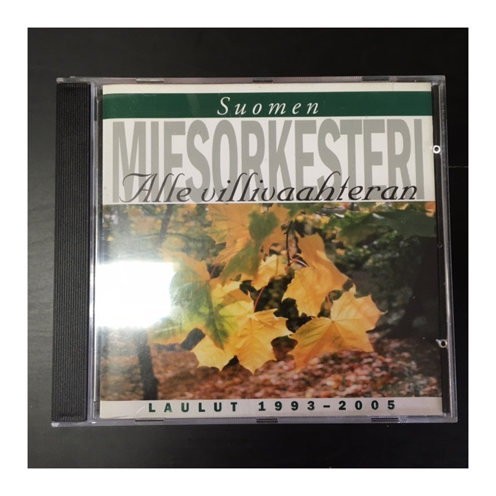 Suomen Miesorkesteri - Alle villivaahteran (Laulut 1993-2005) CD (VG+/VG+) -folk-