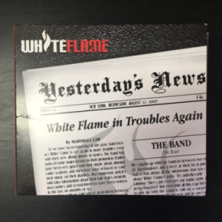 White Flame - Yesterday's News CD (M-/M-) -hard rock-