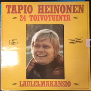 Tapio Heinonen - Laulelmakansio (24 toivotuinta) 2LP (M-/VG+) -iskelmä-