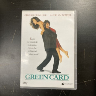 Green Card DVD (M-/M-) -komedia/draama-