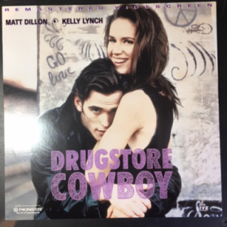 Drugstore Cowboy LaserDisc (VG+-M-/M-) -draama-