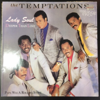 Temptations - Lady Soul / Deeper Than Love / Papa Was A Rolling Stone 12'' SINGLE (VG+-M-/VG+) -r&b-