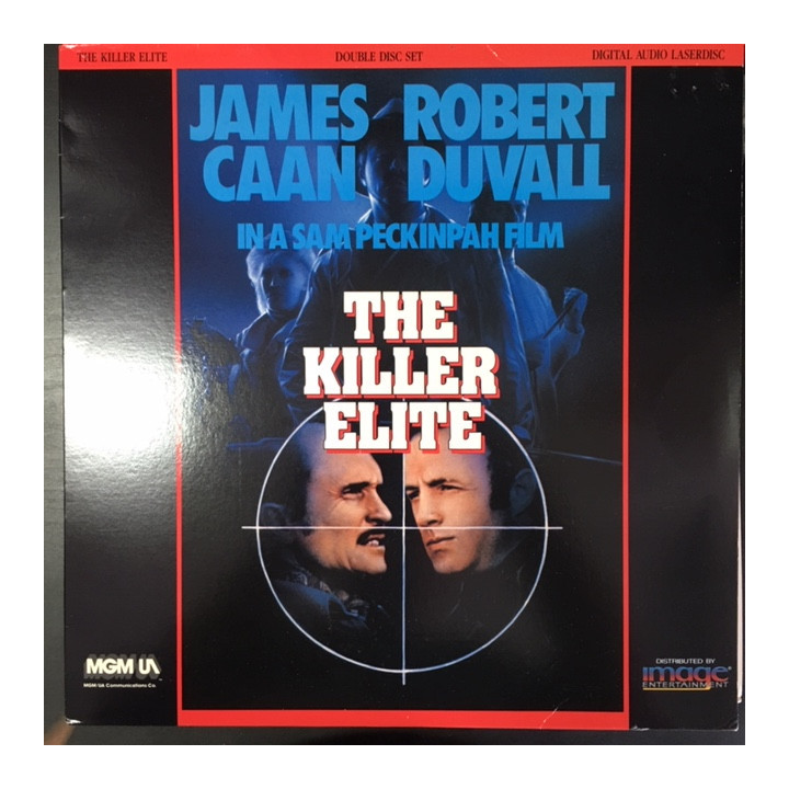 Killer Elite LaserDisc (VG+/VG+) -toiminta/jännitys-