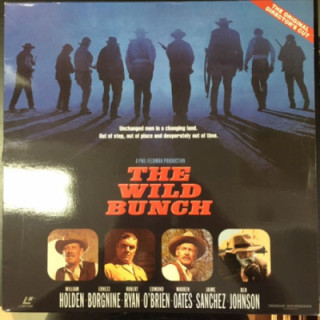 Wild Bunch (director's cut) LaserDisc (VG+-M-/VG+) -western-