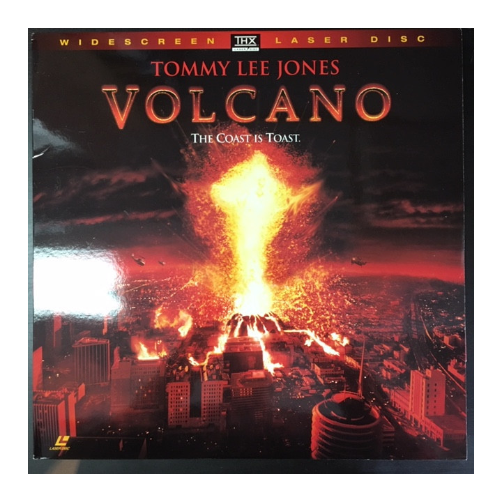 Volcano LaserDisc (VG+/VG+) -toiminta-