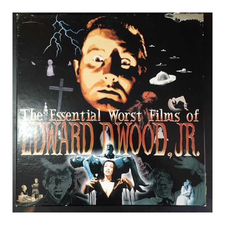 Essential Worst Films Of Edward D. Wood Jr. LaserDisc (VG+-M-/VG) -kauhu/draama-