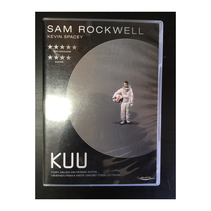 Kuu DVD (VG+/M-) -draama/sci-fi-