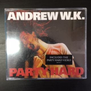 Andrew W.K. - Party Hard CDS (G/VG+) -hard rock-