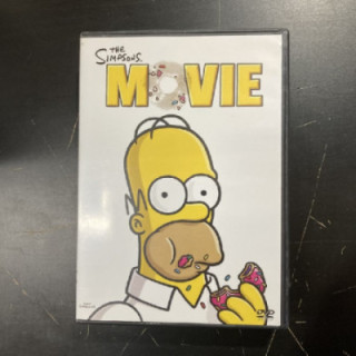 Simpsons Movie DVD (VG+/M-) -komedia/animaatio-